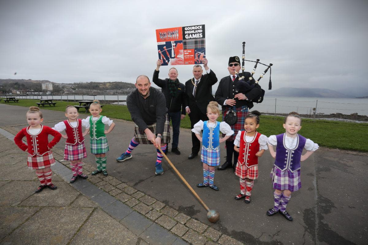 Gourock Highland Games will be held on May 12 <i>(Image: George Munro)</i>