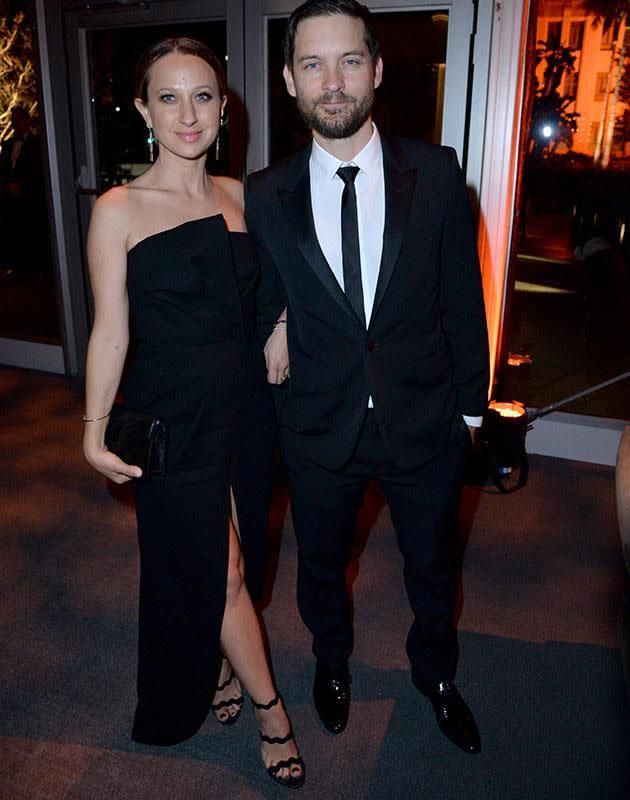 Tobey and his wife Jennifer announced they were splitting up yesterday. Source: Getty Images.