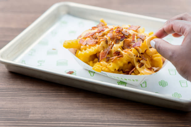 Cheese and bacon fries<p>Courtesy of Shake Shack</p>
