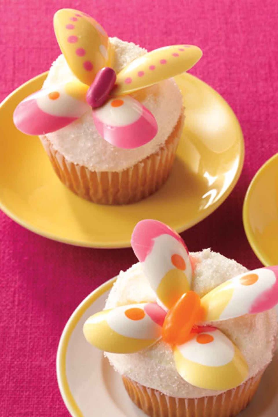 Lemon Butterfly Cakes