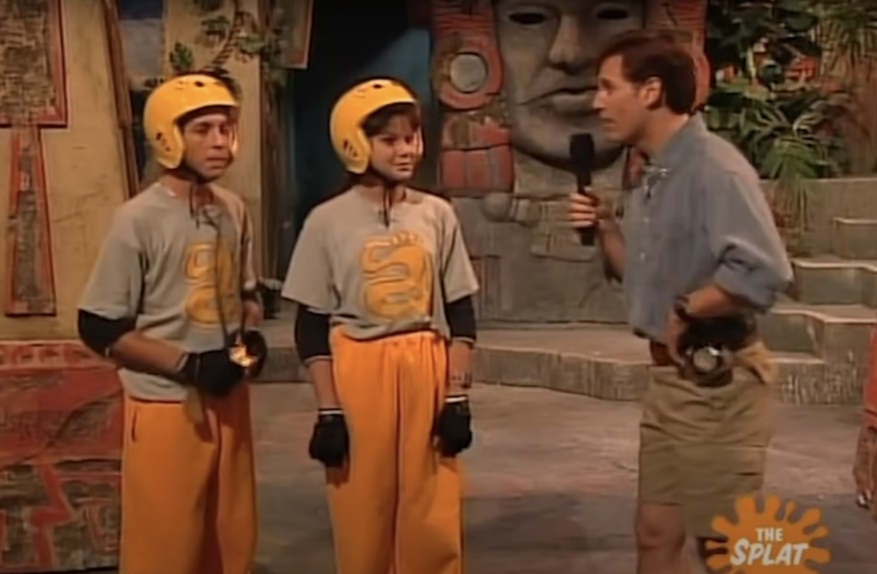 A scene from Legends of the Hidden Temple