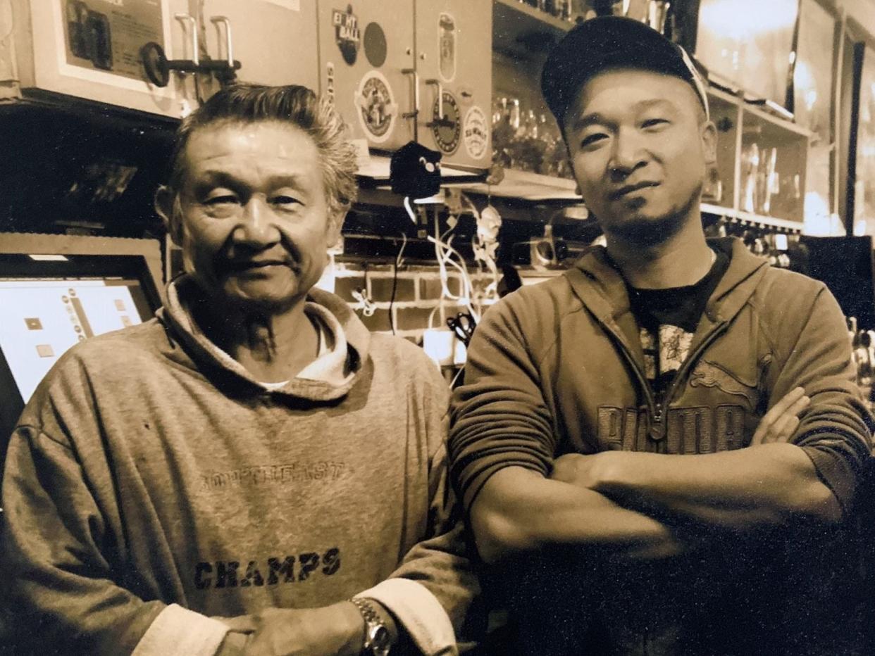 Rich Chu (left) and Johnny Chu, owners of Kung Food Chu's AmerAsia.