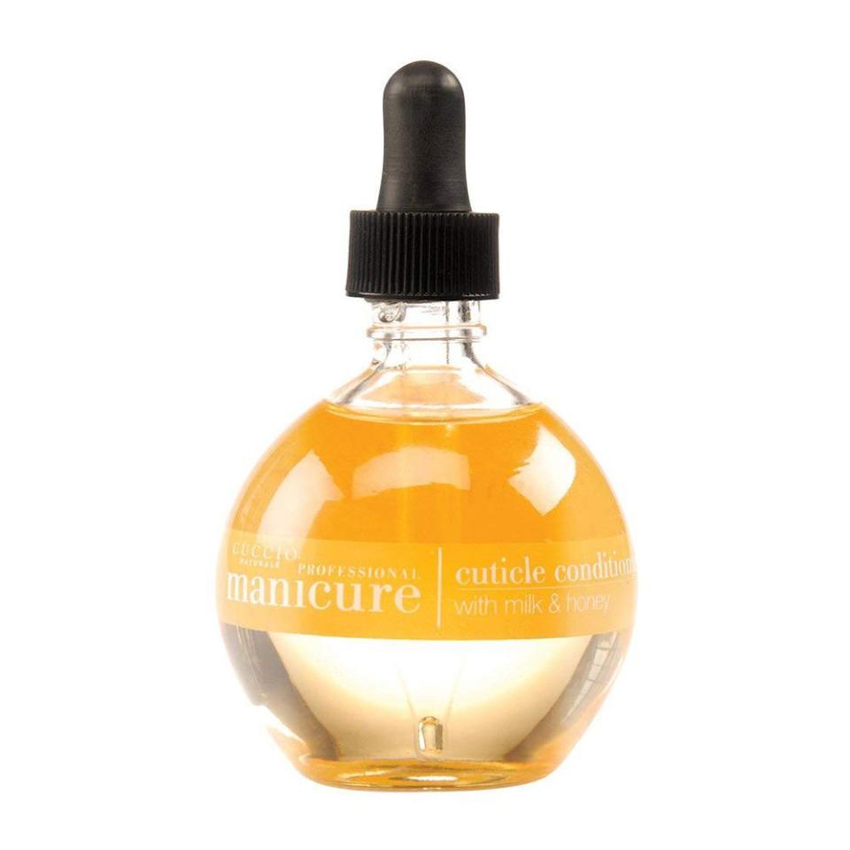 2) Cuccio Revitalize Milk and Honey Cuticle Oil