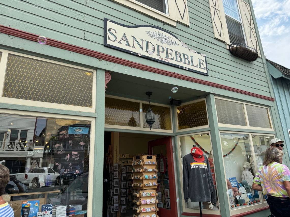 Pebble at 245 Spring St. in Friday Harbor, Wash. on August 2, 2024.