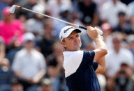 FILE PHOTO: Golf - The 147th Open Championship - Carnoustie, Britain - July 22, 2018 England's Justin Rose in action during the final round REUTERS/Andrew Yates/File Photo