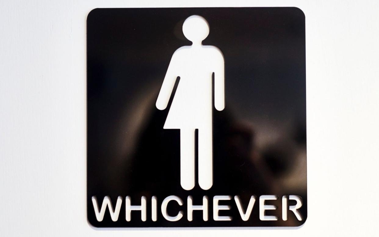 Toilet humour: a gender-neutral sign of the times