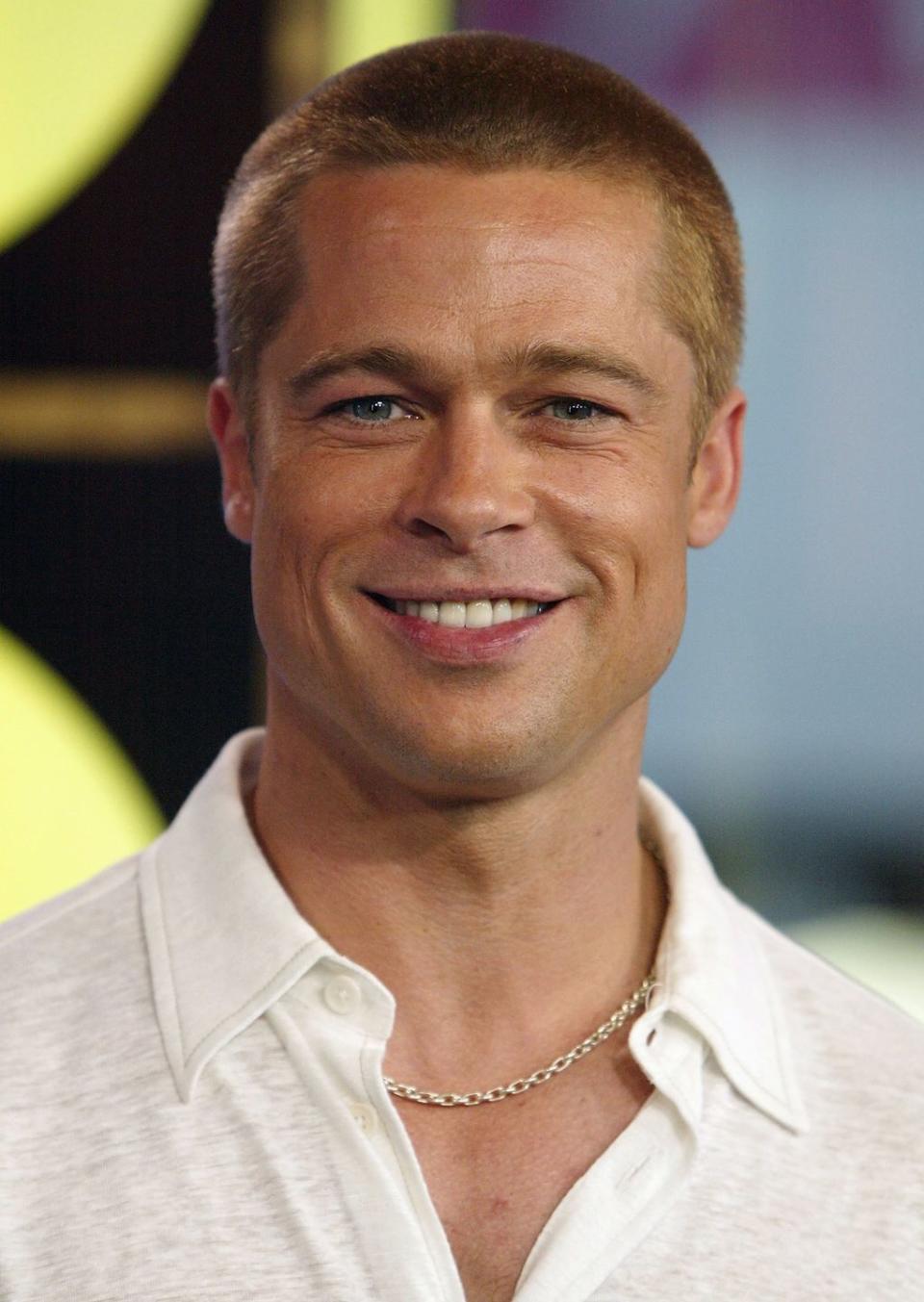 <p>Over the years, Brad Pitt's hair has been through <em>all</em> of the hairstyles. But the one thing that's remained consistent? His blonde hair. </p>