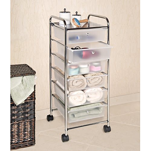 6) Storage Bin Cart