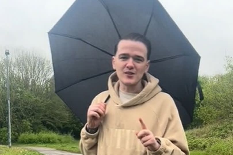 George Sampson recreated his iconic Singing In The Rain dance move 16 years later