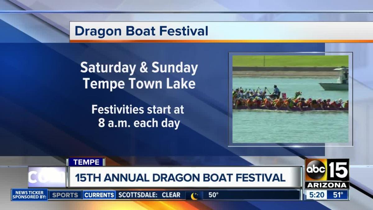 15th annual Dragon Boat Festival in Tempe