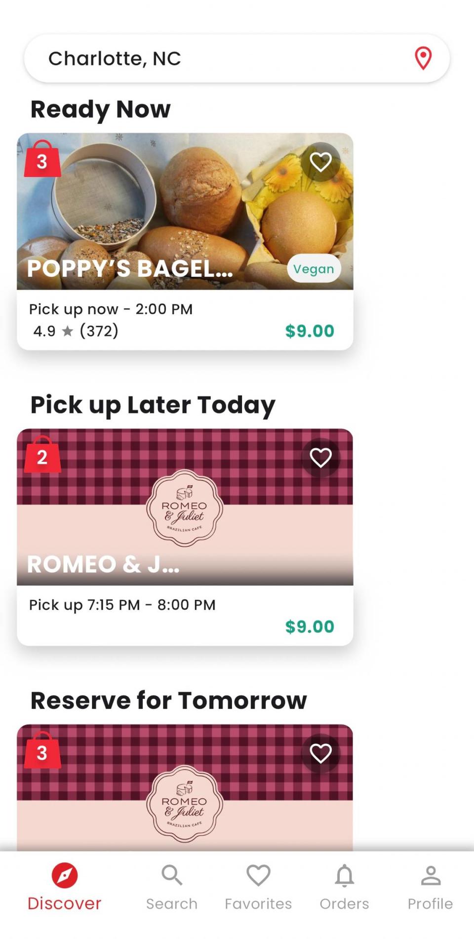 On the Goodie Bag platform, you can order food from over 50 local restaurants and bakeries.