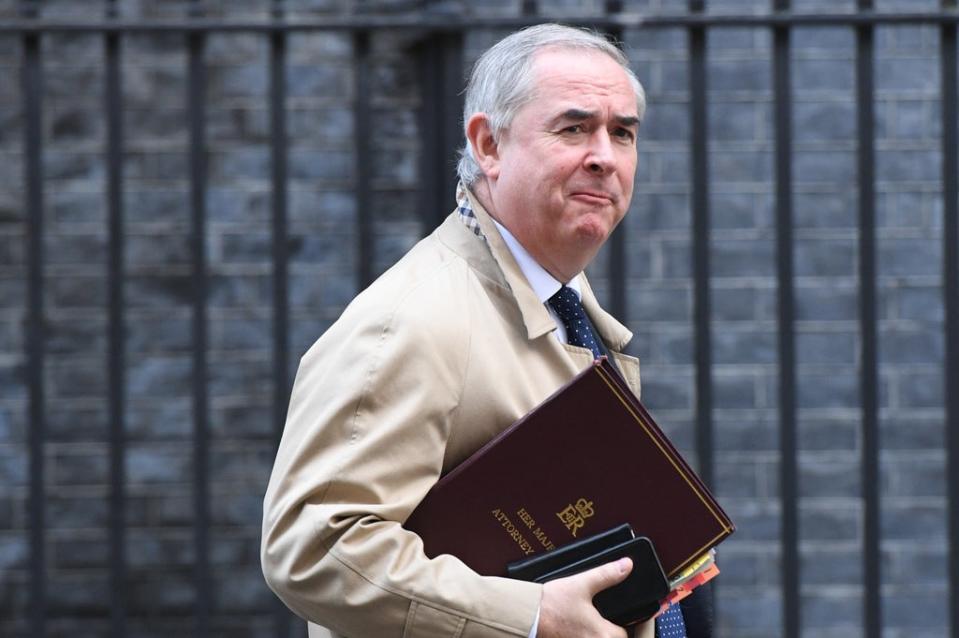 Sir Geoffrey Cox (Stefan Rousseau/PA) (PA Archive)