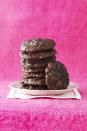 <p><strong>Then: </strong>This classic chocolate cookie recipe originally included flour. These cookies were coated with a layer of melted semisweet chocolate, making them super-sweet. The dough needed to be chilled for 5 hours before baking.</p><p><strong>Now: </strong>We eliminated the flour to make this and gluten-free. We ditched the coating and added bittersweet chocolate chips and chopped walnuts to the batter for a richer flavor and texture. Our testing showed that there is no need for the chilling step, so now the recipe only takes 30 minutes start to finish!</p><p><a rel="nofollow noopener" href="http://www.womansday.com/food-recipes/food-drinks/recipes/a12890/chewy-chocolate-cookies-recipe-wdy0415/" target="_blank" data-ylk="slk:Get the recipe.;elm:context_link;itc:0;sec:content-canvas" class="link "><strong>Get the recipe.</strong></a> </p>