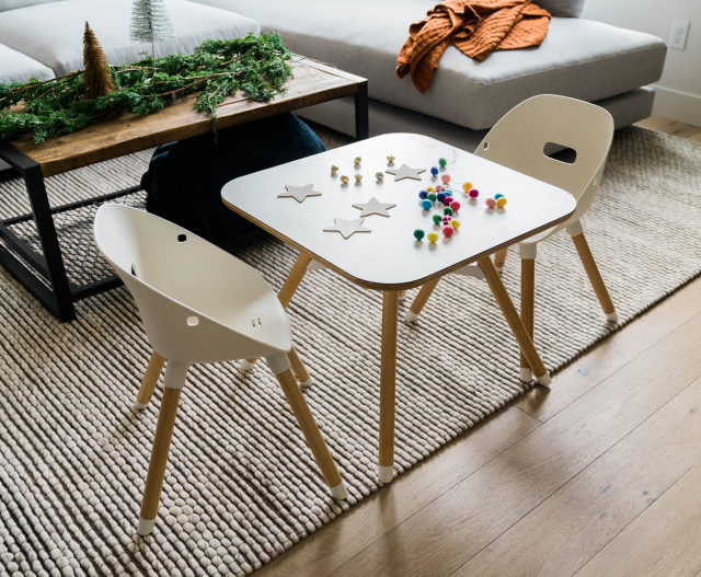 Willy Round Kids Play Table by Leanne Ford