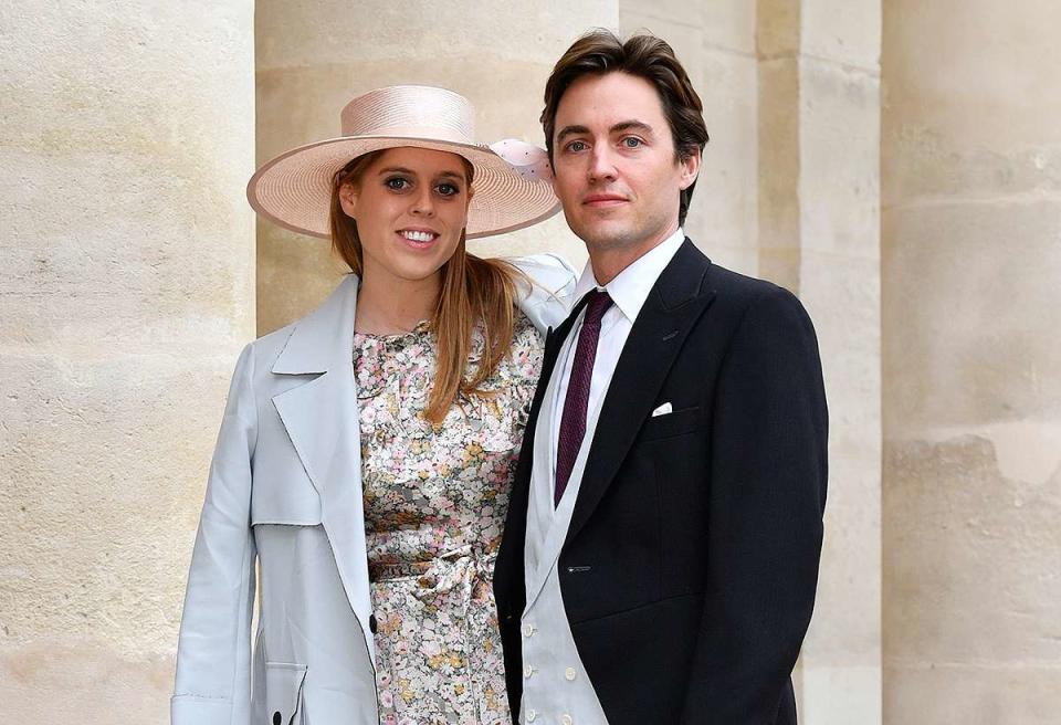 Luc Castel/Getty Princess Beatrice and  Edoardo Mapelli Mozzi