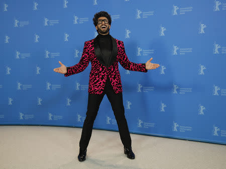 Actor Ranveer Singh poses during a photocall to promote the movie Gully Boy at the 69th Berlinale International Film Festival in Berlin, Germany, February 9, 2019. REUTERS/Hannibal Hanschke