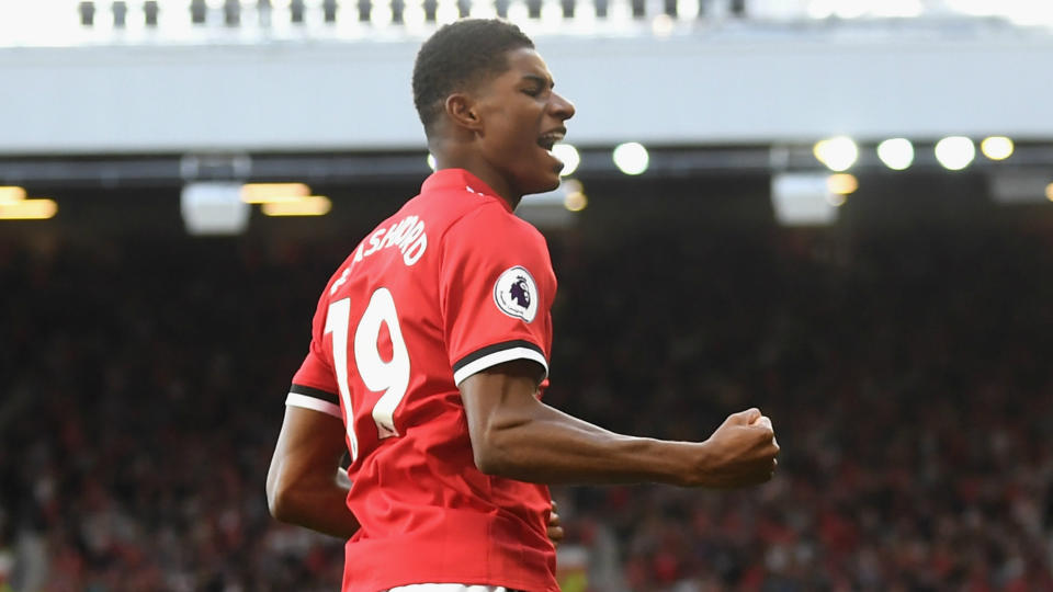 <p>Marcus Rashford is Manchester United’s golden boy. </p>