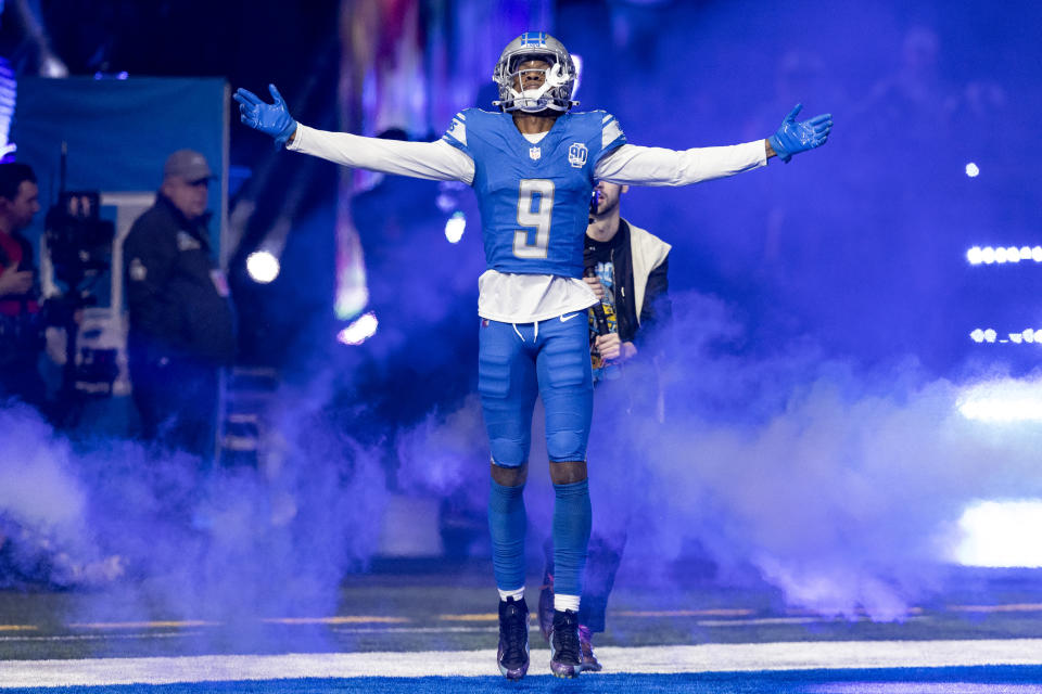 After 32 years without a playoff win, the Detroit Lions look like a serious contender in the near future.  (Photo by Laurent Le Bacho/Getty Images)