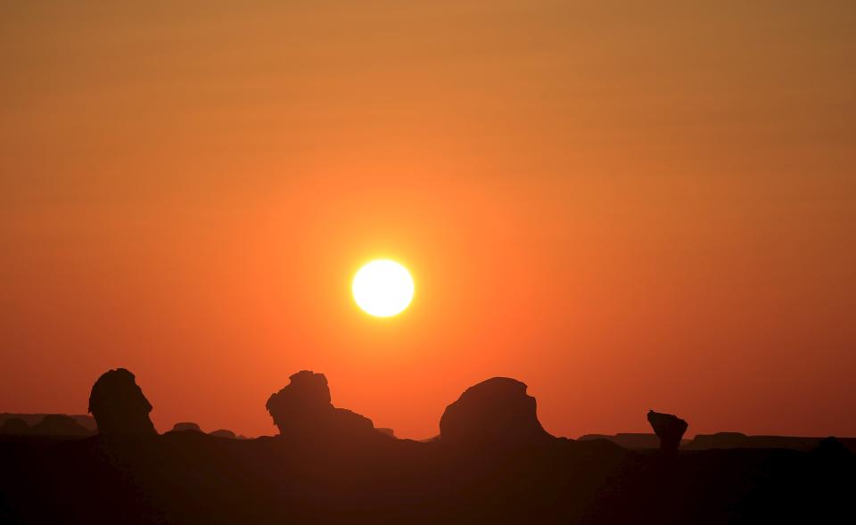 El espectacular desierto Blanco de Farafra