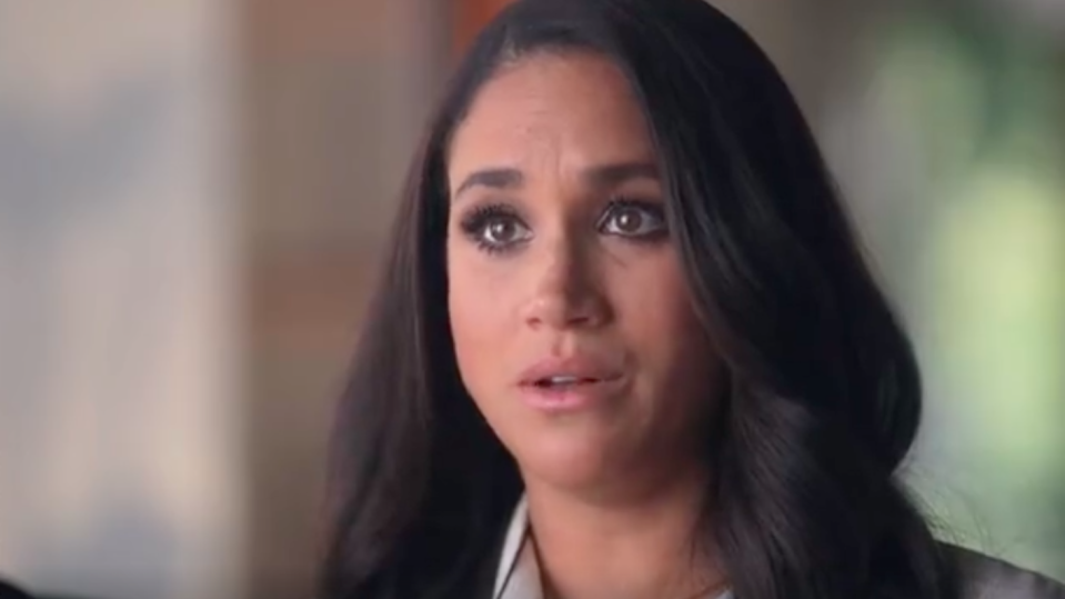 Meghan opens up about her miscarriage in the final episode of the couple's documentary series. (Netflix)
