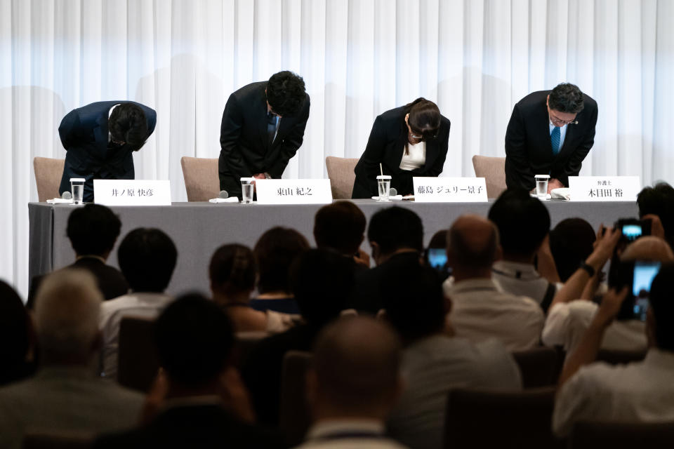 傑尼斯事務所召開記者會（Photo by Tomohiro Ohsumi/Getty Images）