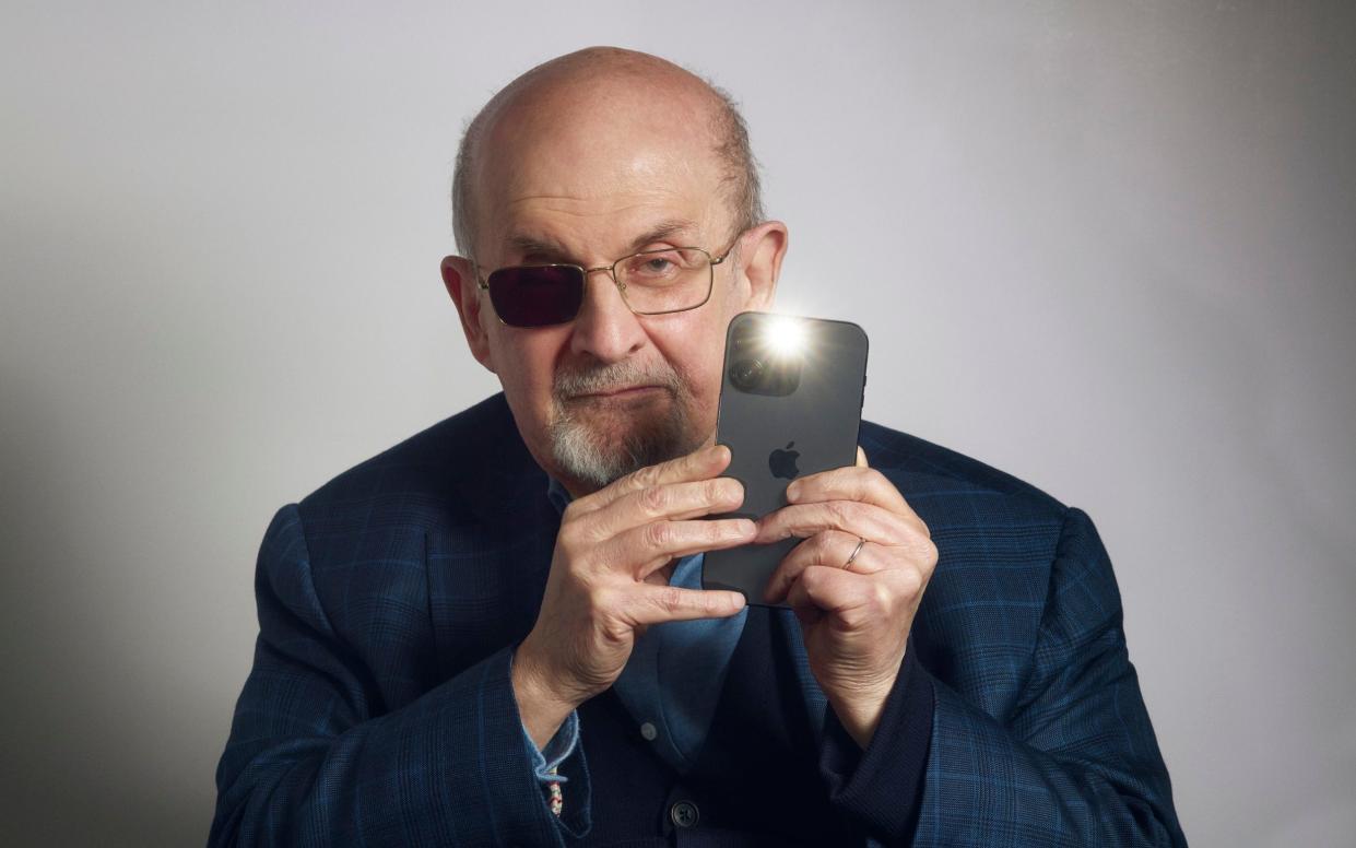 Author Salman Rushdie