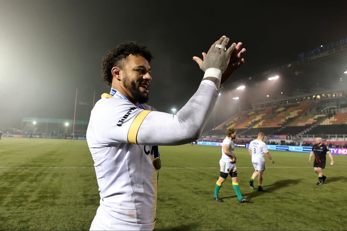 Courtney Lawes will leave Northampton at the end of the season  (Getty Images)