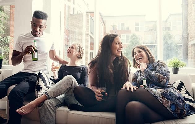 Surround yourself with friends that bring out the best in you. Source: Getty