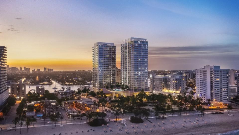 Selene will have the tallest towers in Fort Lauderdale. - Credit: Kolter Urban