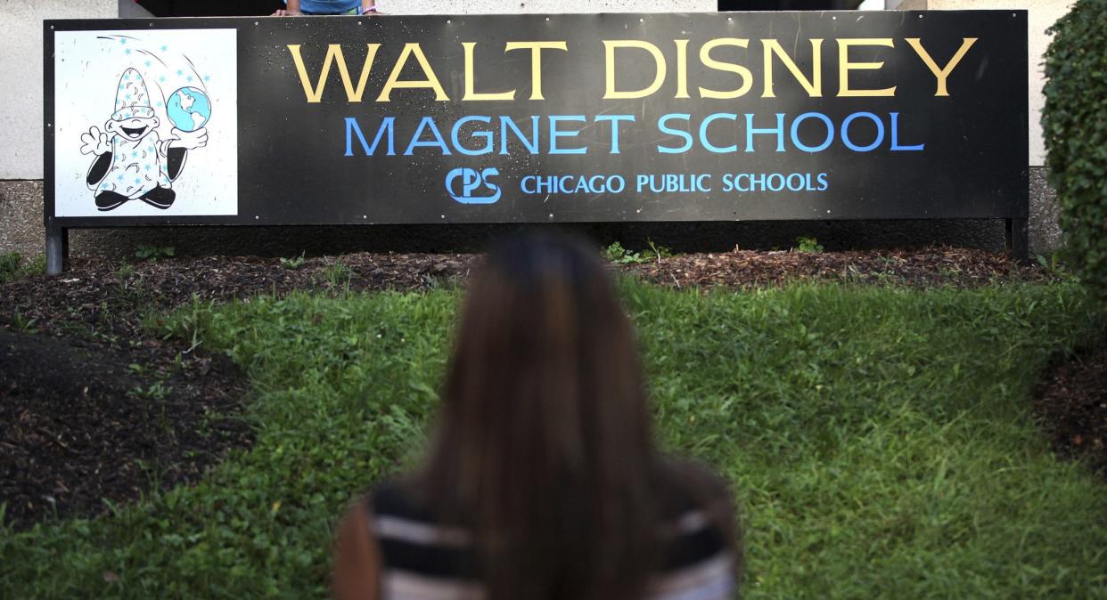 The charges against Kelly stem from an incident that occurred Tuesday inside a 2nd grade classroom at the Disney Magnet School in Chicago. 