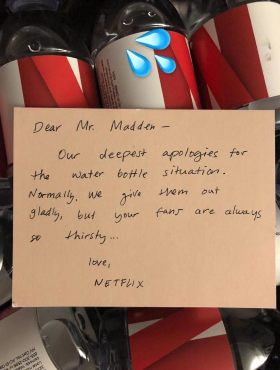 Feeling thirsty: Richard Madden received an hilarious apology from Netflix (Instagram/ Richard Madden)