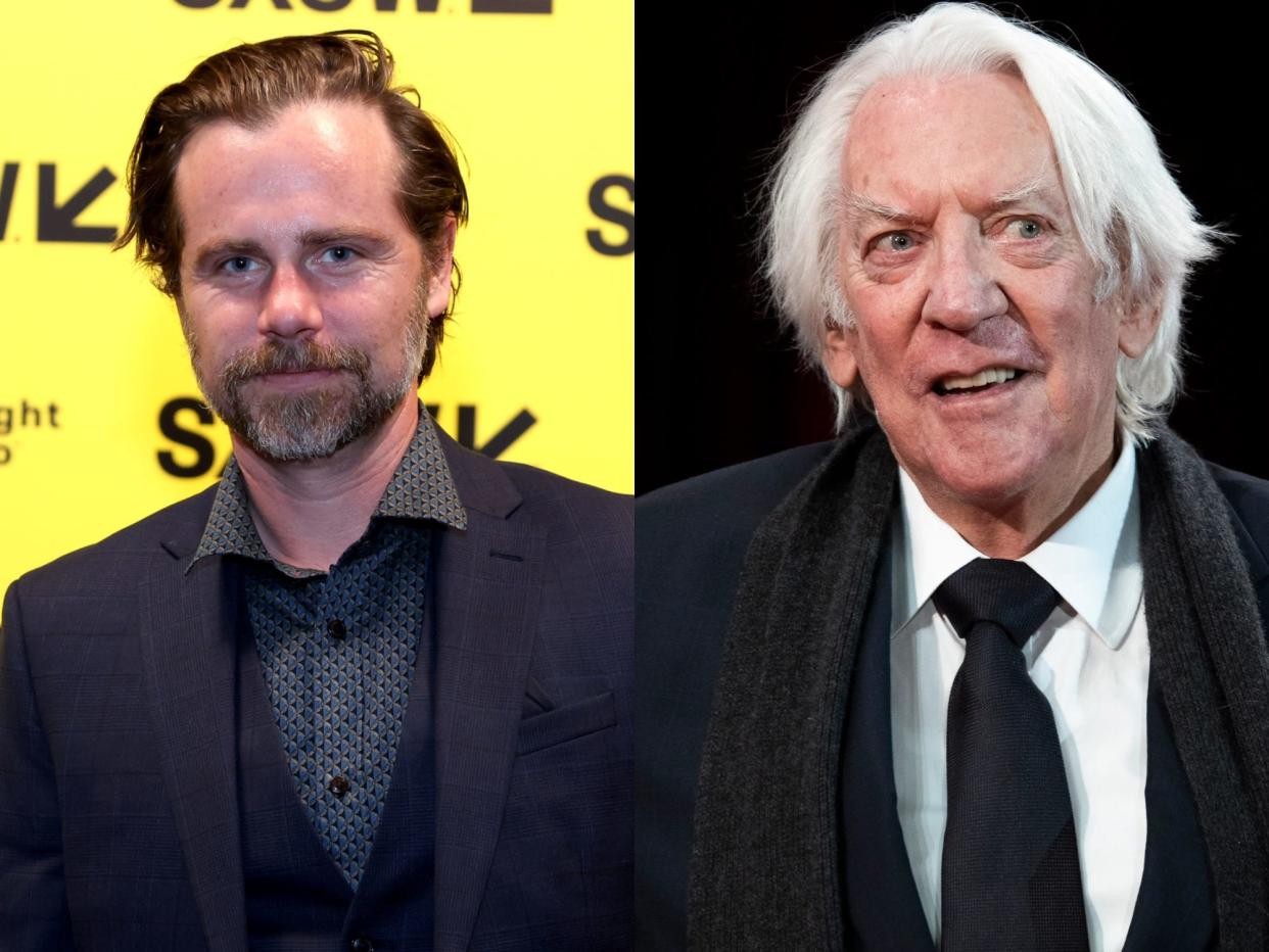 Rider Strong and Donald Sutherland.
