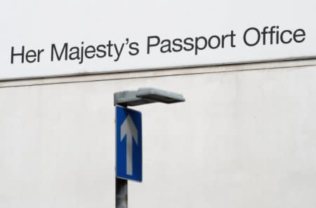 A passport office is seen in Liverpool, Britain, June 12, 2018. REUTERS/Phil Noble