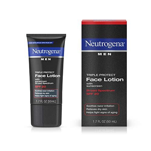 11) Neutrogena Triple Protect Face Lotion for Men, SPF 20