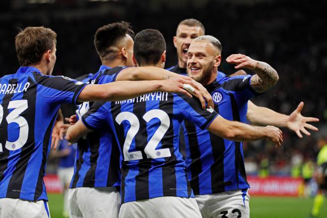 Henrikh Mkhitaryan double helps Inter to dominant victory over AC Milan