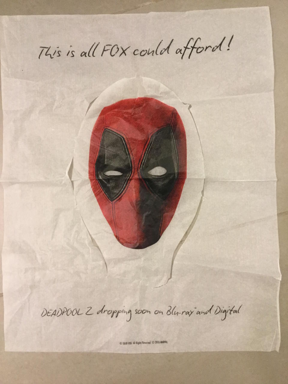 Deadpool Seat Cover 1