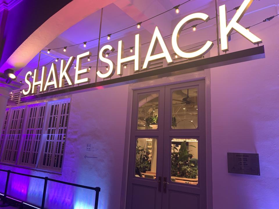 Shake Shack's restaurant on Neil Road in Singapore. (Photo: Teng Yong Ping/Yahoo Lifestyle SEA)