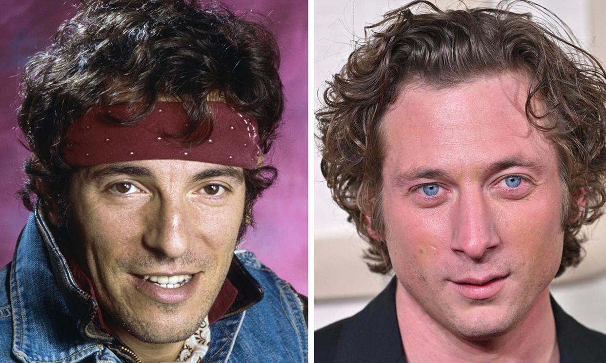 <span>Hungry hearts … Bruce Springsteen and Jeremy Allen White.</span><span>Composite: Alamy, Getty Images</span>