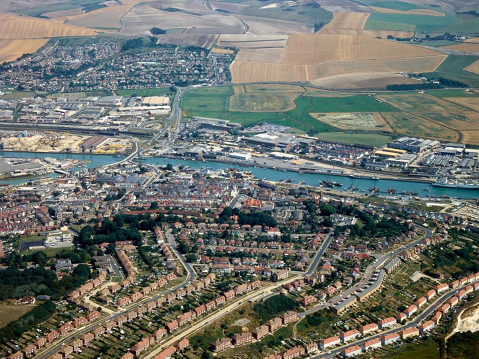 Britain from above: Historical aerial photos show the changing face of the country since 1947