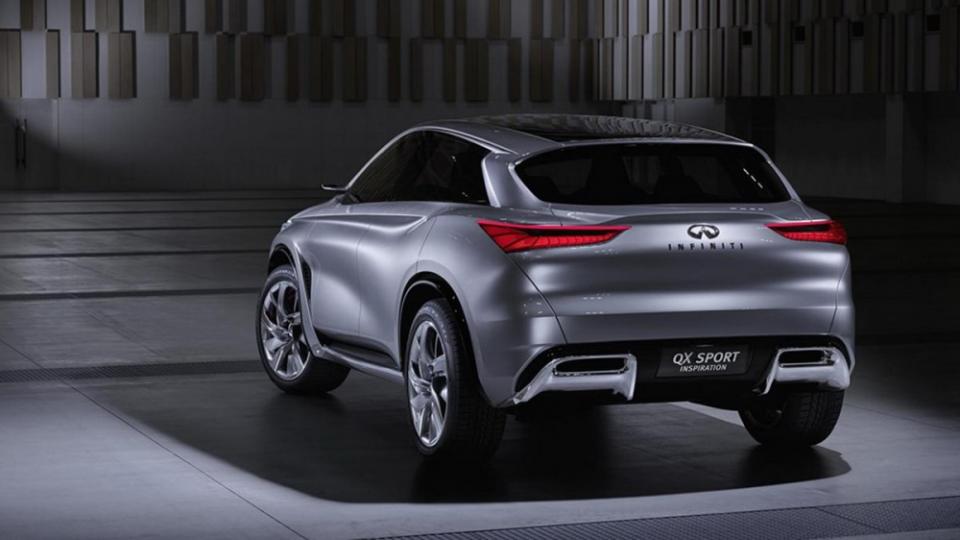 Infiniti QX Sport Inspiration concept正式現身！QX家族新世代設計語彙可望有譜！？