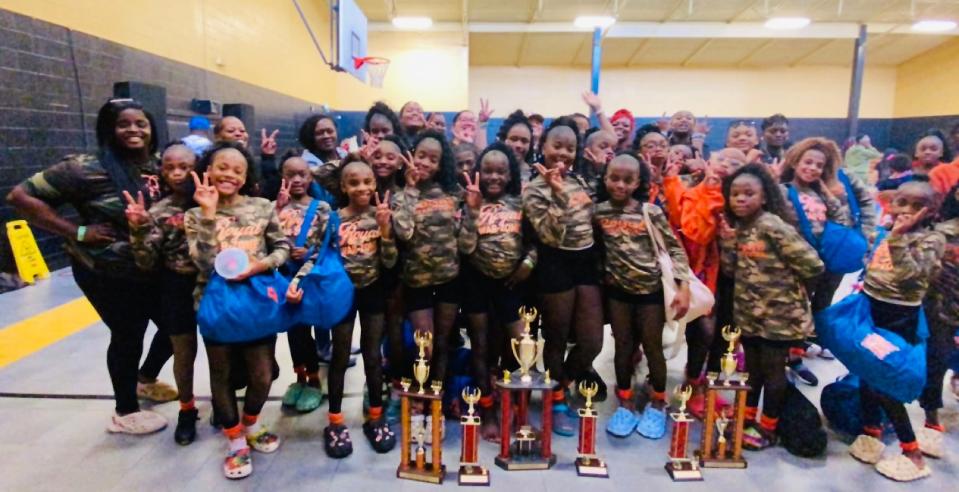 The Royal Elite Queens, a majorette dance organization from Gadsden, claimed the grand championship Oct. 23 in a regional competition in Sylvester, Georgia.