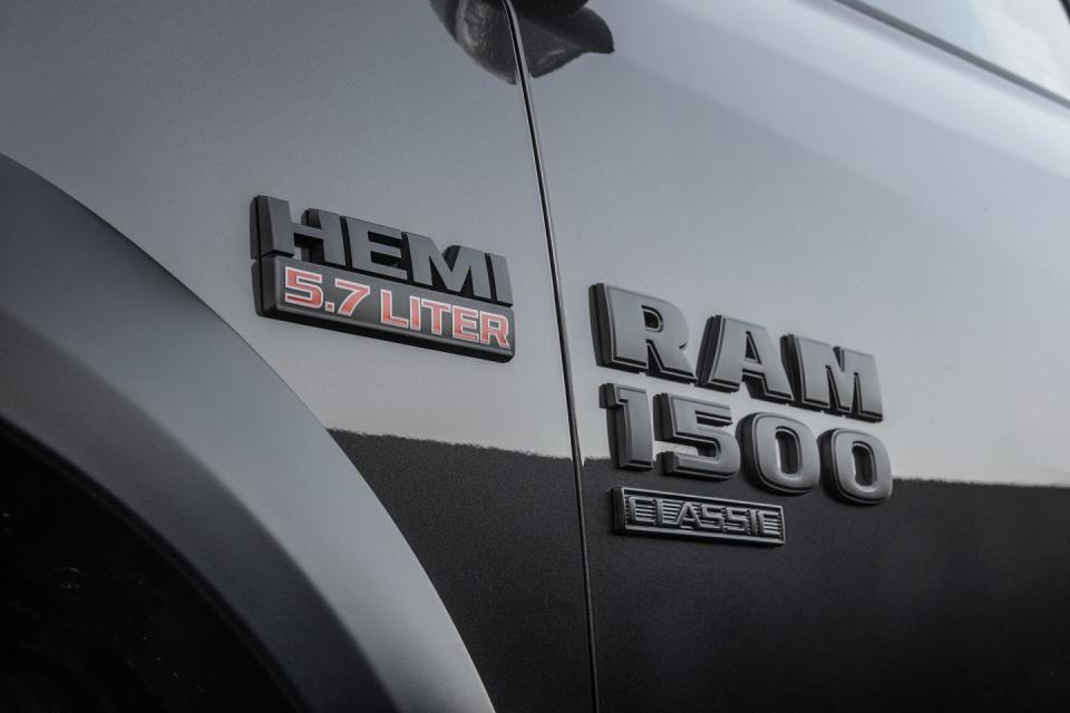 <p>Buyers should be warned however, that the Warlock package is only available on <a rel="nofollow noopener" href="https://www.caranddriver.com/news/a21947856/outgoing-ram-1500-to-be-sold-as-classic-2019-model/" target="_blank" data-ylk="slk:2019 Ram Classic;elm:context_link;itc:0;sec:content-canvas" class="link ">2019 Ram Classic</a>, which is the value-focused carryover version of the previous Ram 1500 that lacks many of the standard and optional features and styling of the all-new <a rel="nofollow noopener" href="https://www.caranddriver.com/ram/1500" target="_blank" data-ylk="slk:2019 Ram 1500;elm:context_link;itc:0;sec:content-canvas" class="link ">2019 Ram 1500</a>.</p>