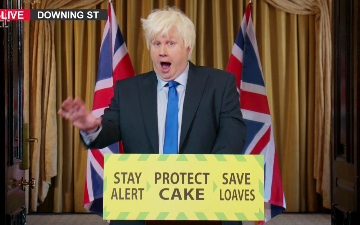 Matt Lucas hit the ground running as the new host of Bake Off with a particularly timely sketch - Pixel8000