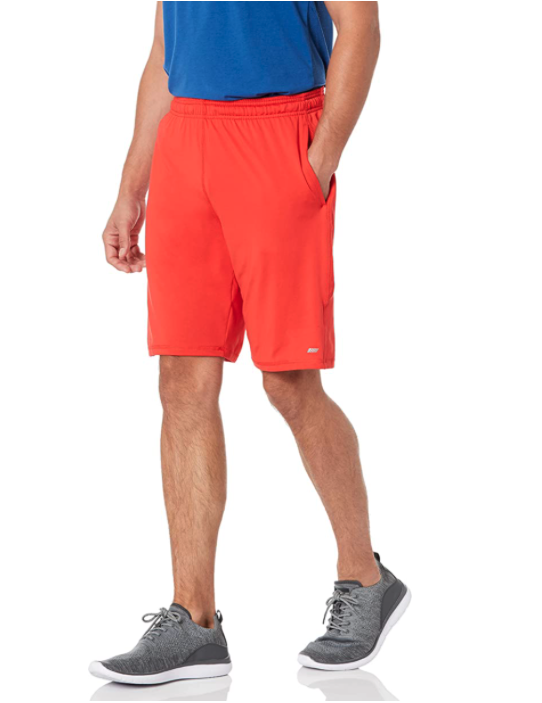 Amazon Essentials Men's Tech Stretch Training Short. Image via Amazon.