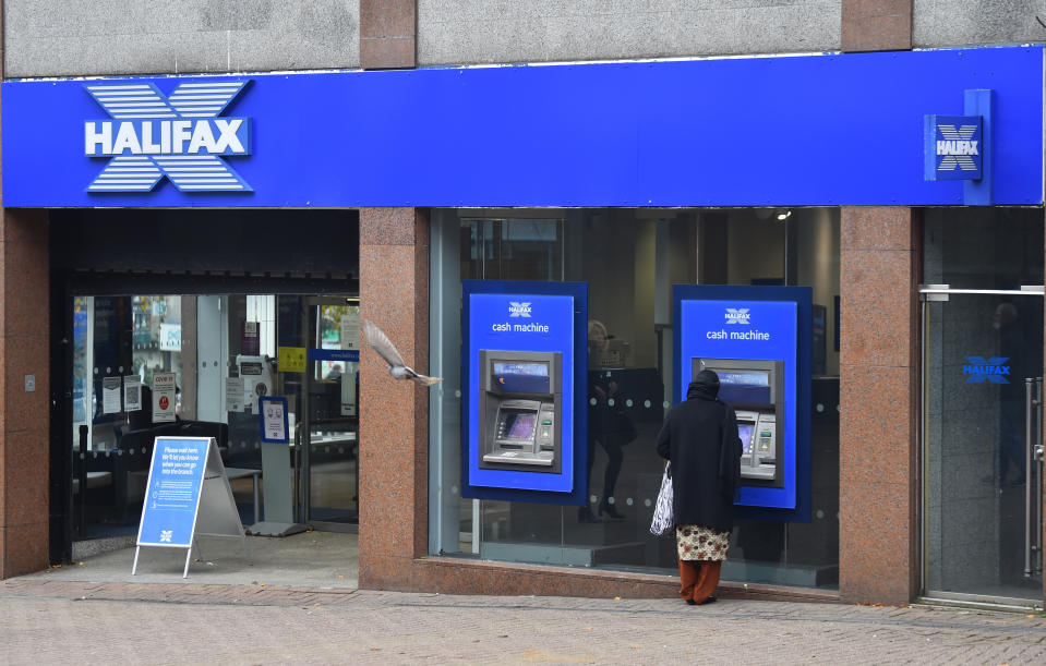 A branch of Halifax bank in Stoke-on-Trent, Staffordshire, England. Photo: Nathan Stirk/Getty Images