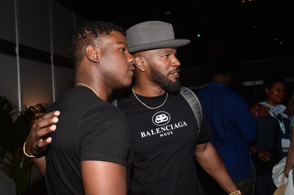 John Boyega and Jamie Foxx