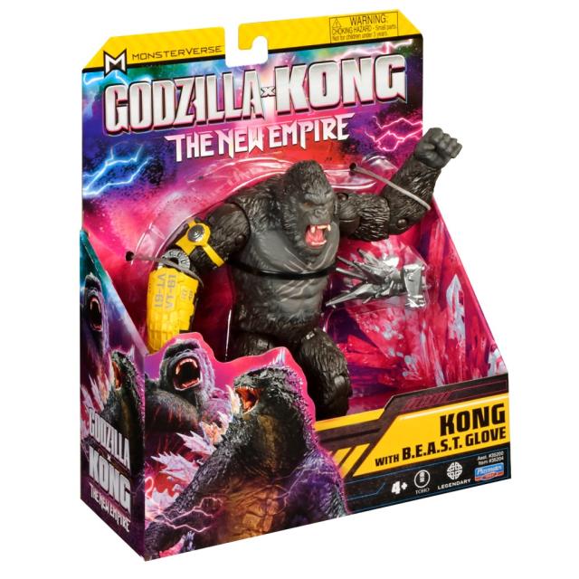 Godzilla x Kong Playmates Toys Commercials with New Movie Clips