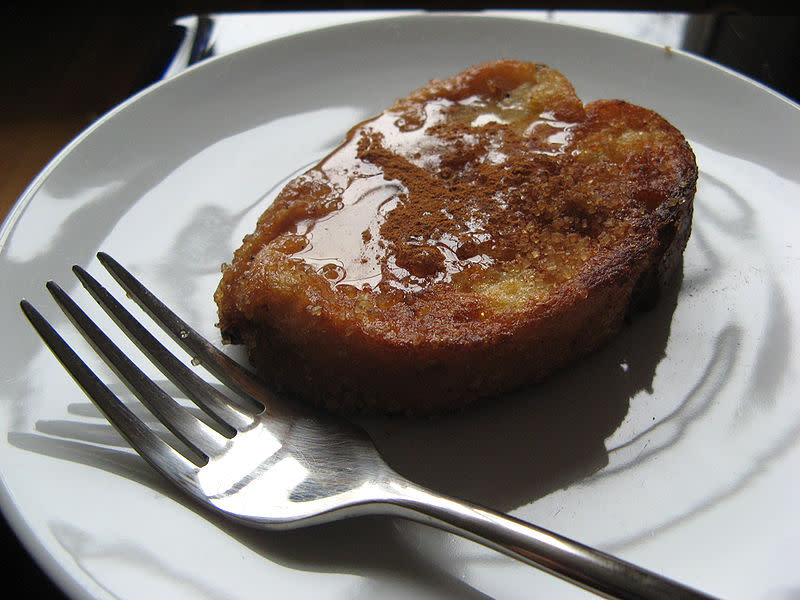 La torrija es el postre más clásico de cuaresma y Semana Santa. Foto: Wikipedia/Eduardo (CC).