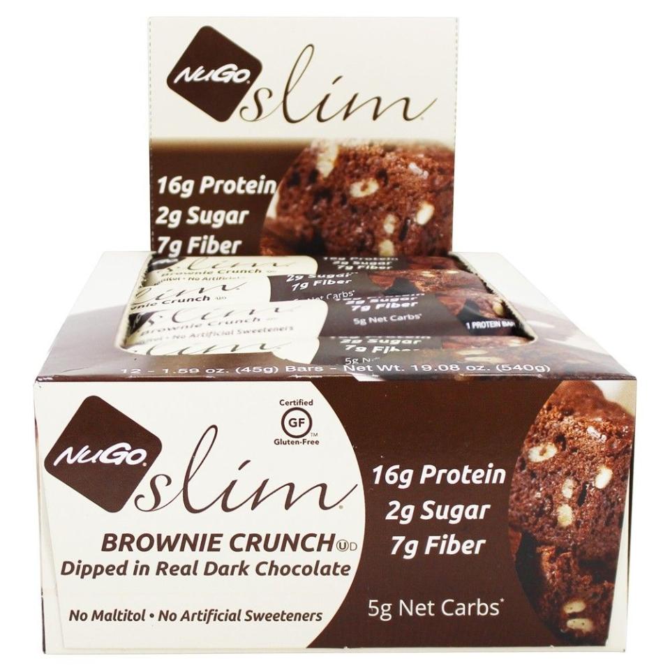 8) Slim Dark Chocolate Brownie Crunch