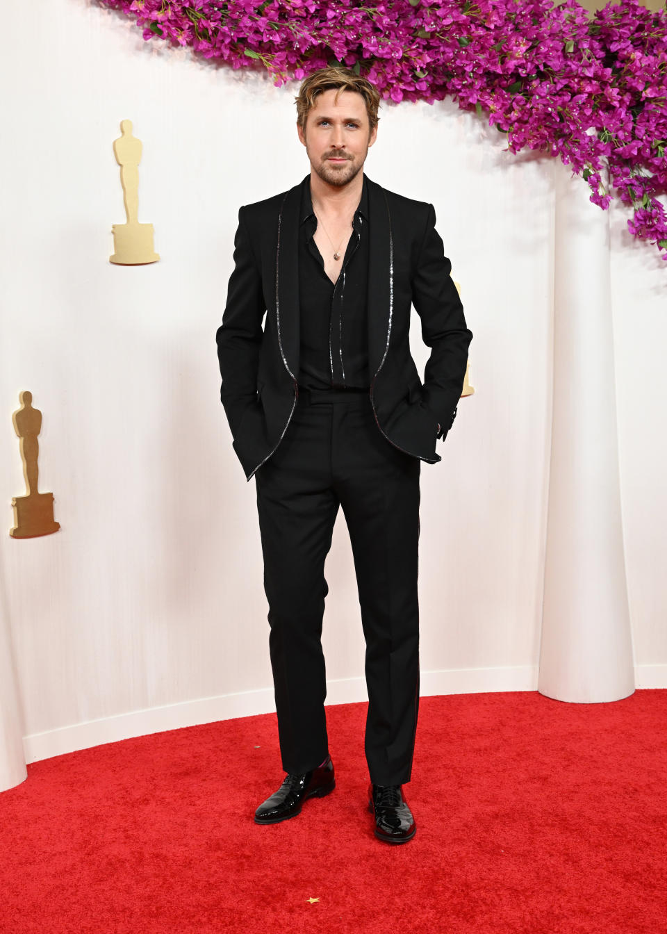 Ryan Gosling at the 96th Annual Oscars held at at the Ovation Hollywood on March 10, 2024 in Los Angeles, California. (Photo by Gilbert Flores/Variety via Getty Images)